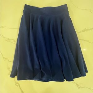 Nwt URBAN COCO roayl blue a-line skirt size small